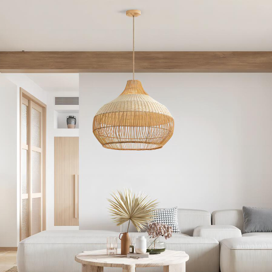 Japanese lamps, Tengyi, Tengyi, Tengyi, lampshade, bedroom, restaurant, B&B, Zen tea room, woven chandelier